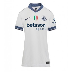 Billiga Inter Milan Alessandro Bastoni #95 Bortatröja Dam 2024-25 Kortärmad